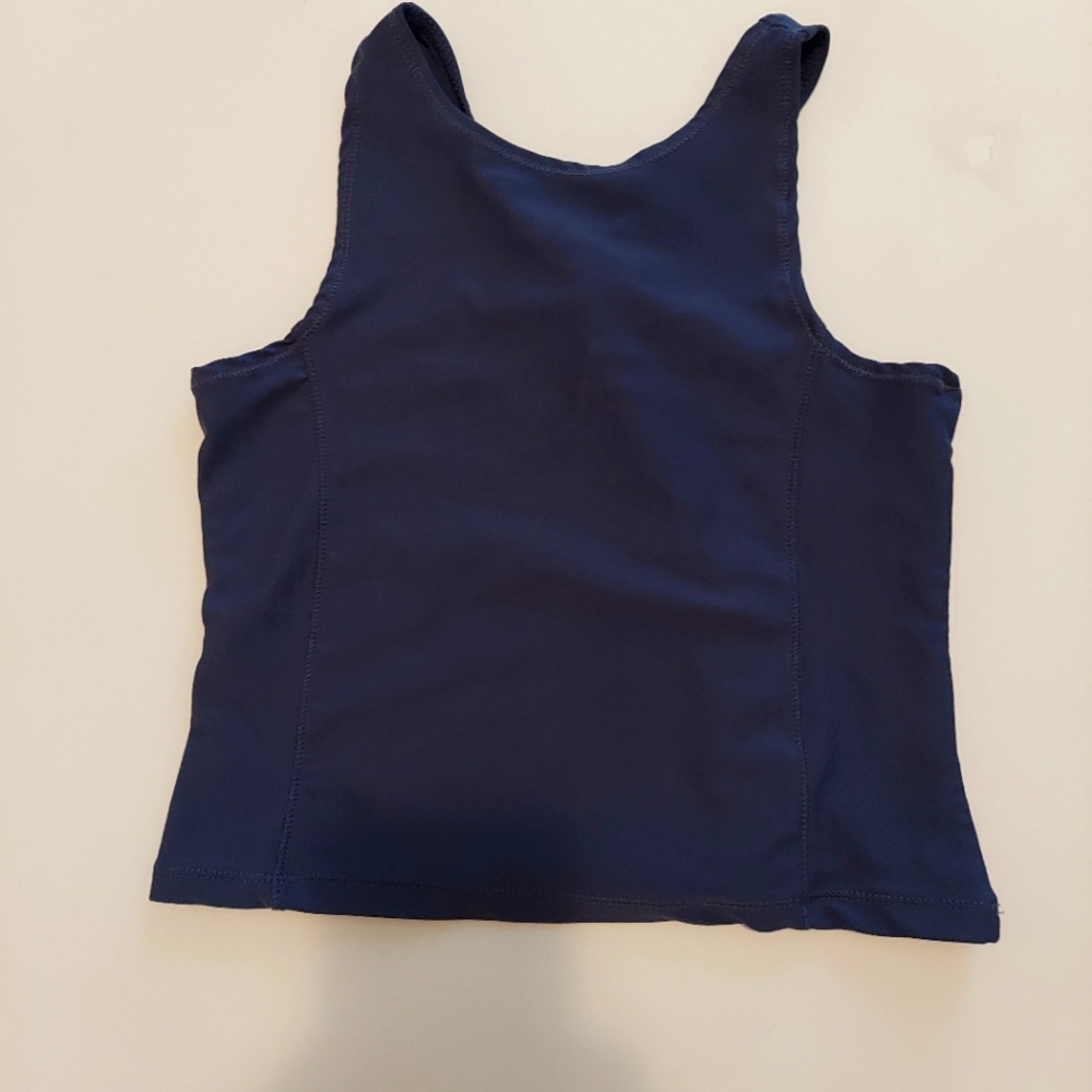 Dark blue tank top